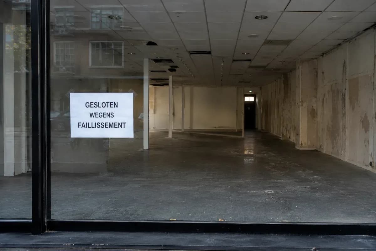 Failliet per branche week 42 - 2026
