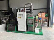 Vente aux enchères en ligne Granuleer- en recyclagemachines, Heftruck, magazijn